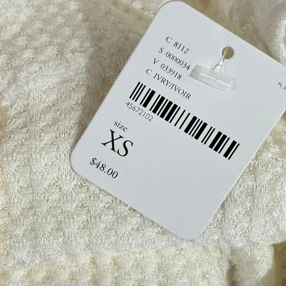 We The Free Waffle Knit Top NWT - Picture 4 of 4